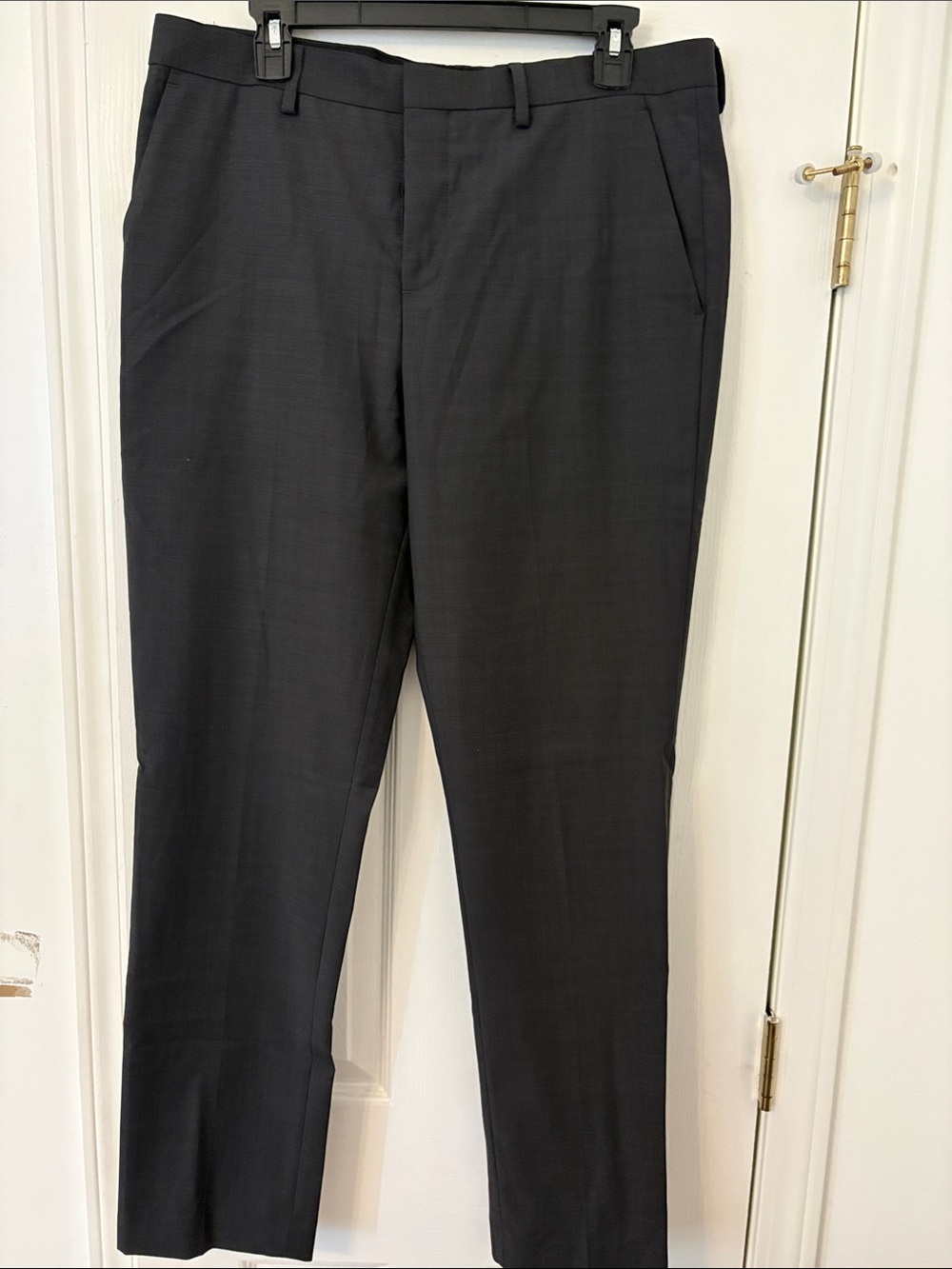 Express Performance Slim Dress Pants in Black